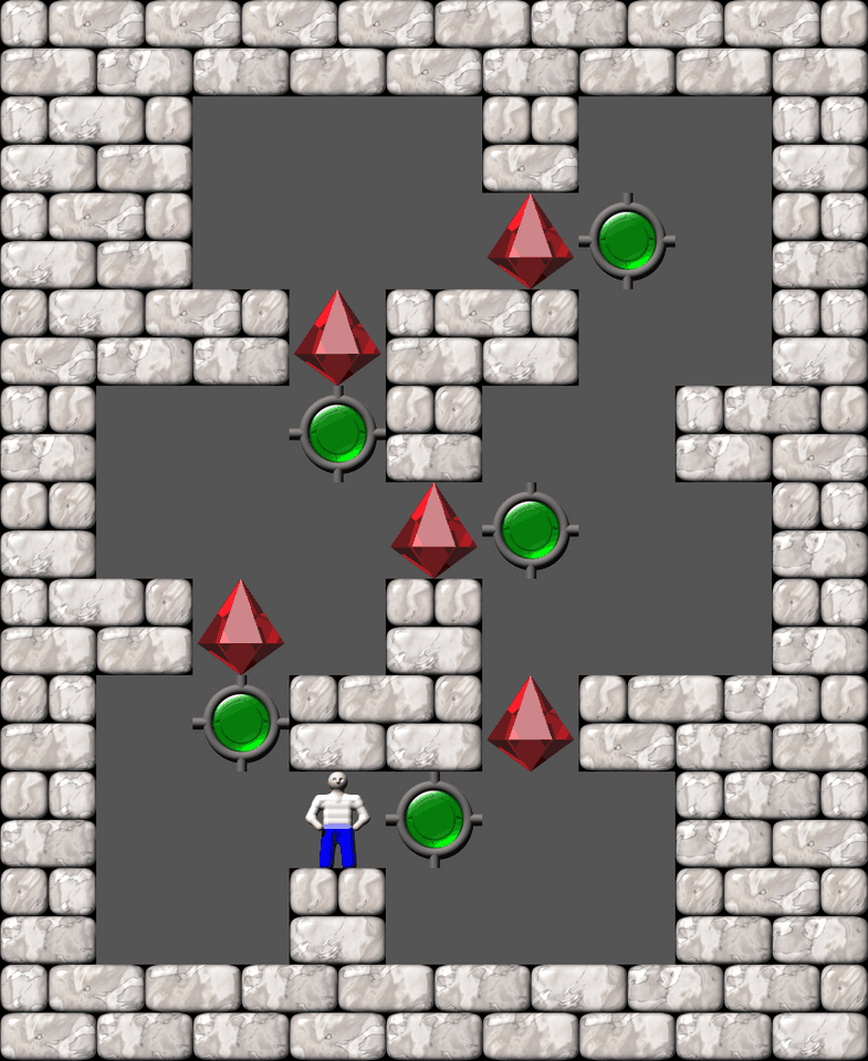 Сокобан More Bugs collections уровень 61